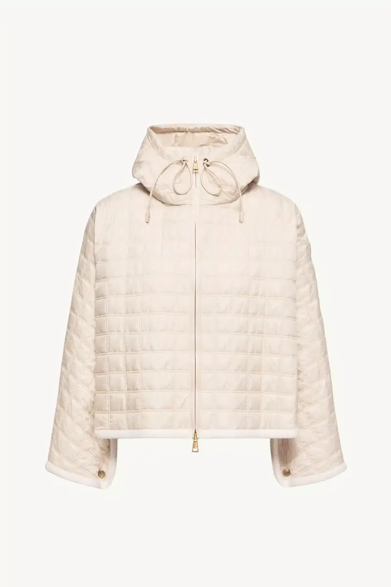 Moncler Hooded Square-quilted Padded Cape | Thumbnail 2 Moncler Hooded Square-quilted Padded Cape | Thumbnail 2
