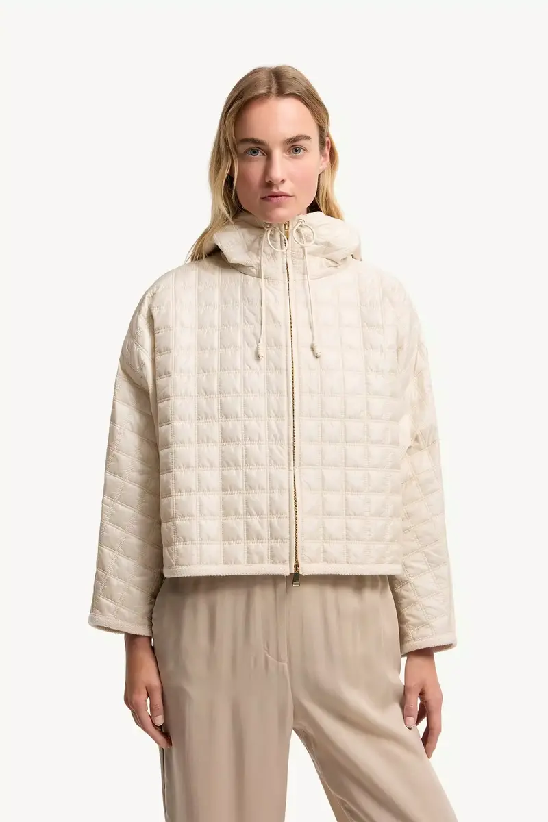 Moncler Hooded Square-quilted Padded Cape | Thumbnail 5 Moncler Hooded Square-quilted Padded Cape | Thumbnail 5