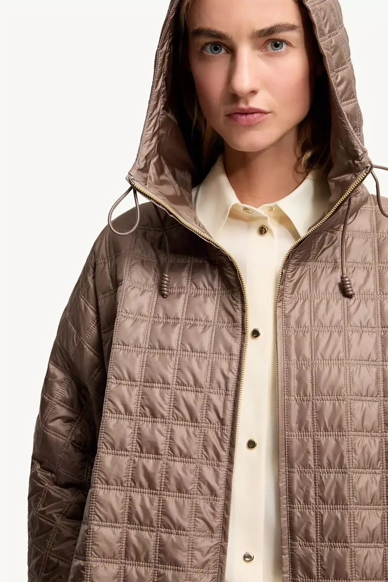 Moncler Hooded Square-quilted Padded Cape | Thumbnail 8 Moncler Hooded Square-quilted Padded Cape | Thumbnail 8