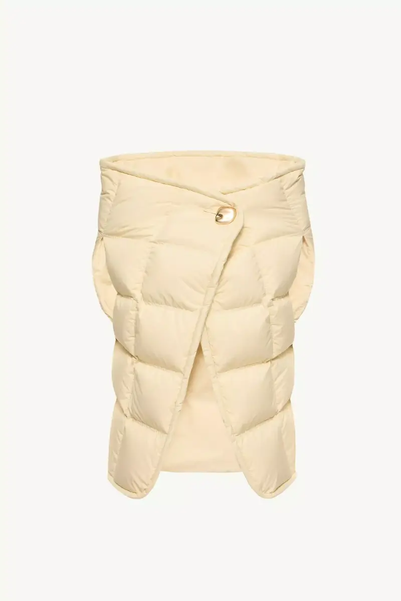 Moncler Asymmetrical Down Cape | Thumbnail 2 Moncler Asymmetrical Down Cape | Thumbnail 2