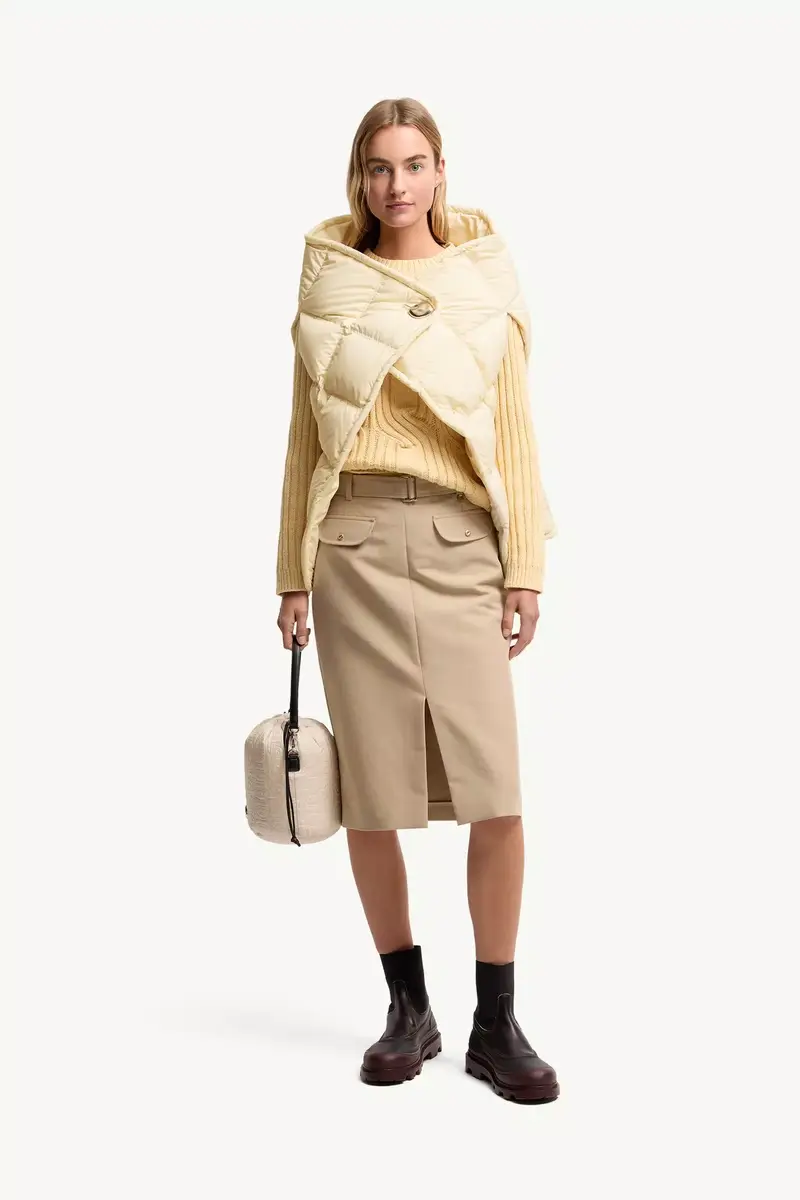 Moncler Asymmetrical Down Cape | Thumbnail 3 Moncler Asymmetrical Down Cape | Thumbnail 3