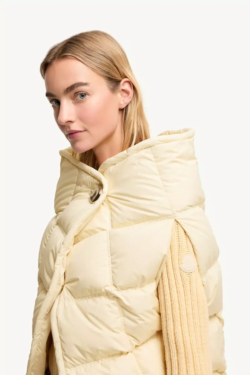 Moncler Asymmetrical Down Cape | Thumbnail 4 Moncler Asymmetrical Down Cape | Thumbnail 4