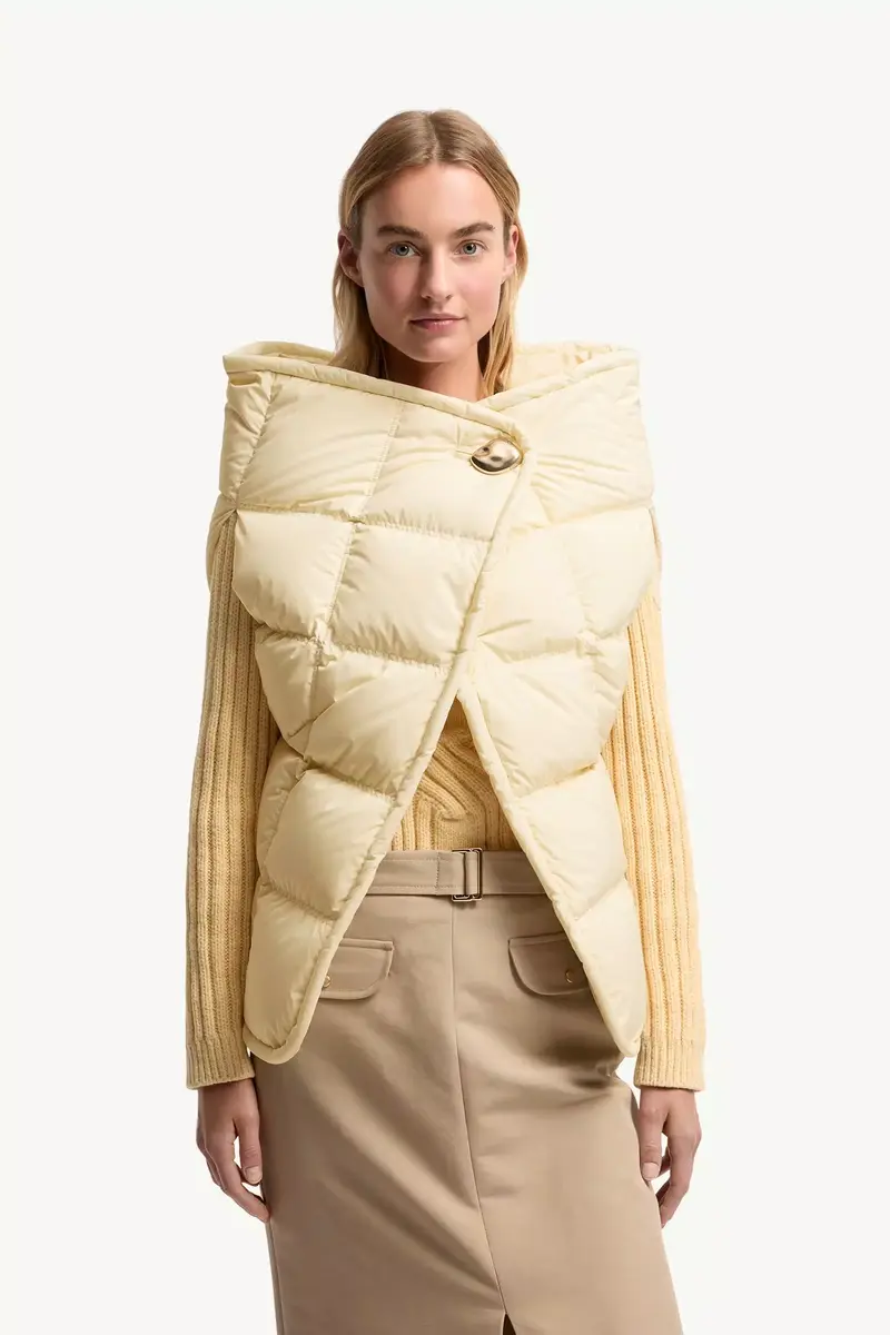 Moncler Asymmetrical Down Cape | Thumbnail 5 Moncler Asymmetrical Down Cape | Thumbnail 5