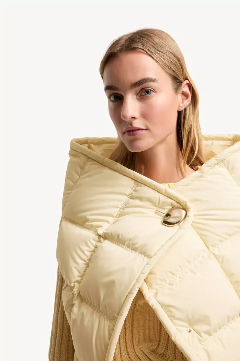 Moncler Asymmetrical Down Cape | Thumbnail 7 Moncler Asymmetrical Down Cape | Thumbnail 7