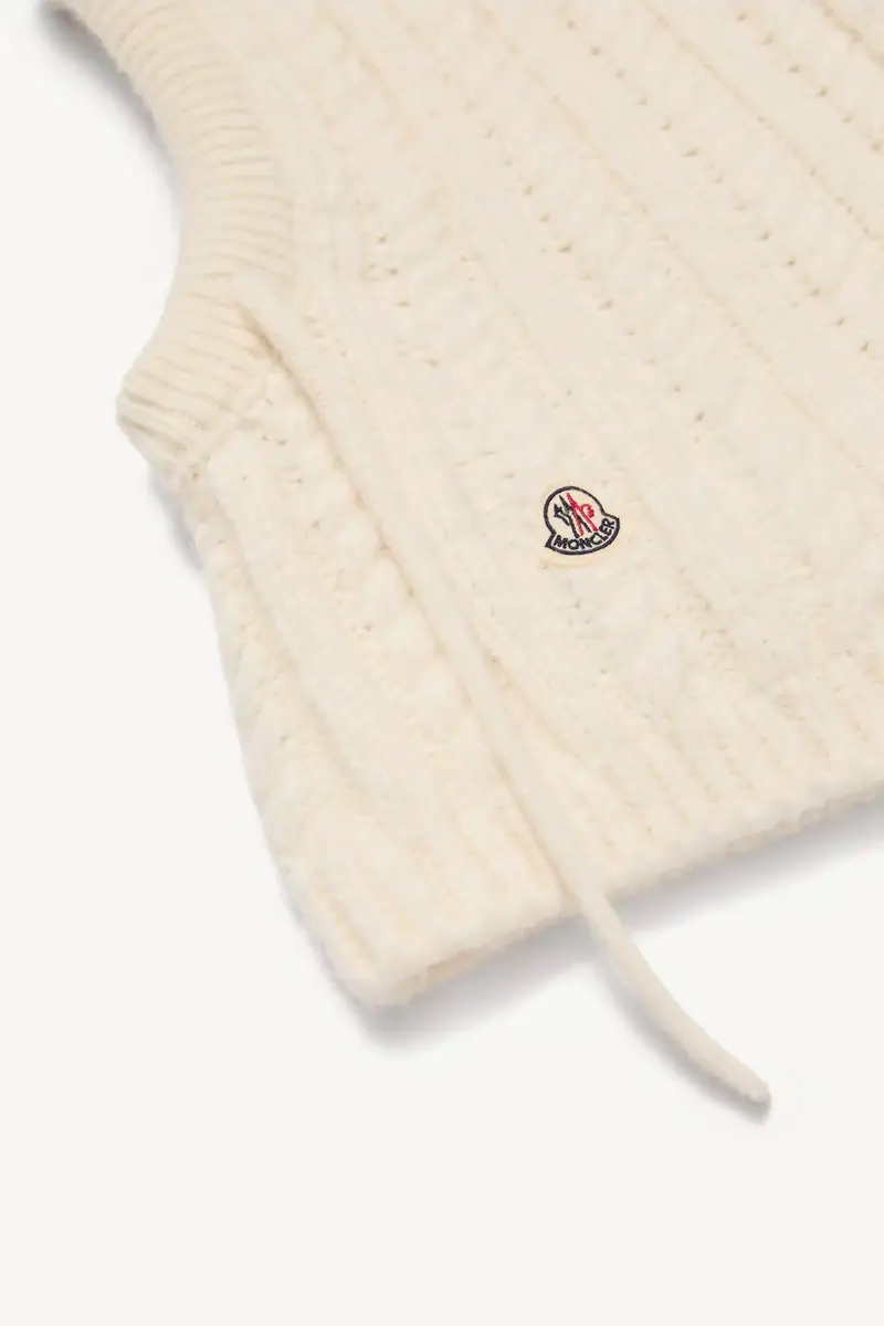 Moncler Cable Knit Alpaca Blend Balaclava | Thumbnail 4 Moncler Cable Knit Alpaca Blend Balaclava | Thumbnail 4