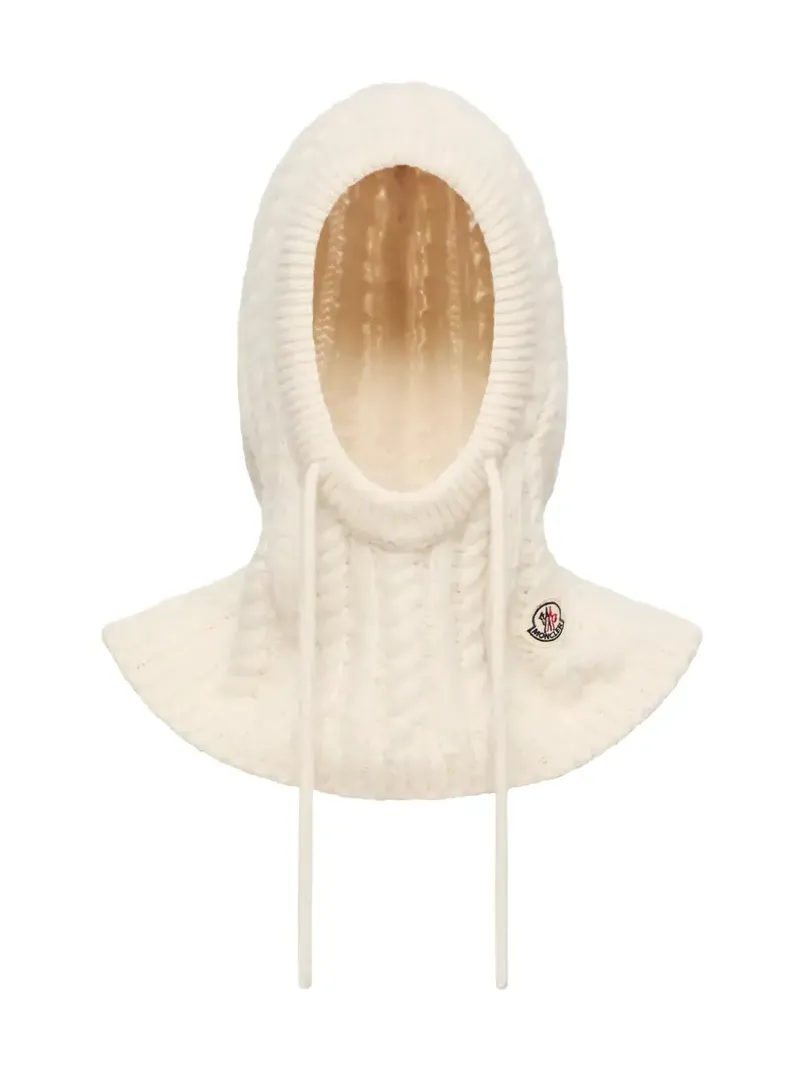 Cable Knit Alpaca Blend Balaclava Cable Knit Alpaca Blend Balaclava