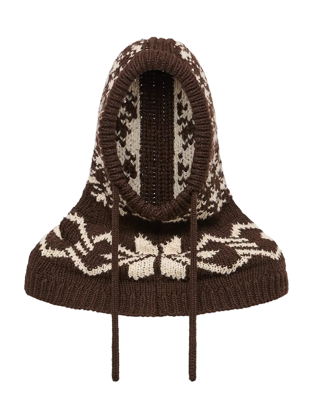 Jacquard Sequin Balaclava Jacquard Sequin Balaclava