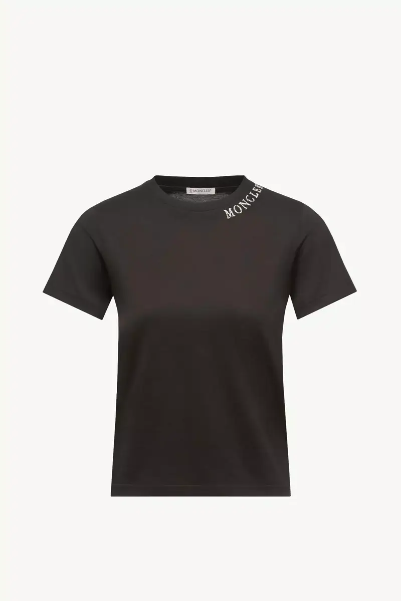 Moncler Sketch Logo Cotton T-shirt | Thumbnail 2 Moncler Sketch Logo Cotton T-shirt | Thumbnail 2