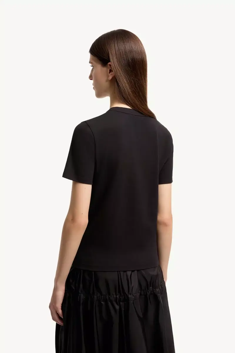 Moncler Logo Cotton Jersey T-shirt | Thumbnail 5 Moncler Logo Cotton Jersey T-shirt | Thumbnail 5