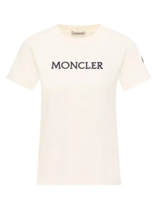 Embroidered Tonal Logo Cotton T-shirt Embroidered Tonal Logo Cotton T-shirt