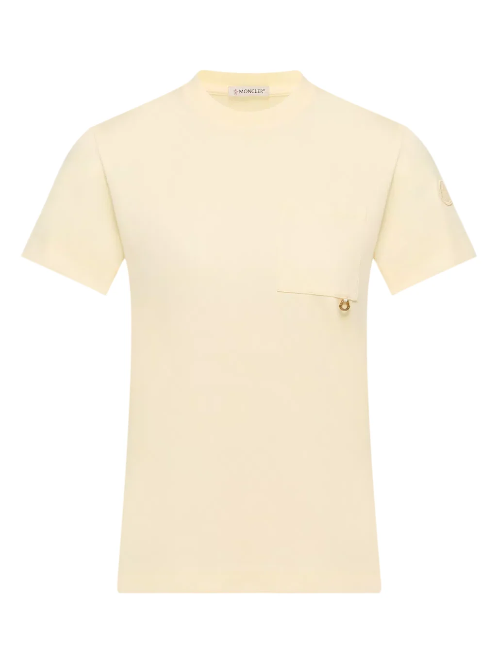 Moncler Metal Logo Cotton T-shirt