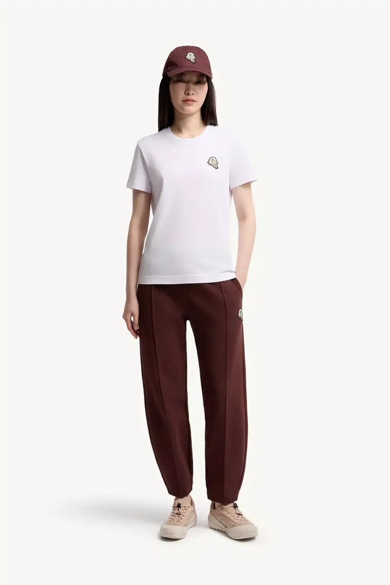 Moncler Logo Patch Cotton T-shirt | Thumbnail 2