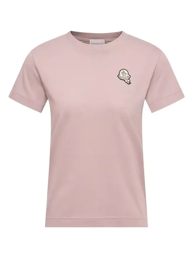 Logo Patch Cotton T-shirt Logo Patch Cotton T-shirt
