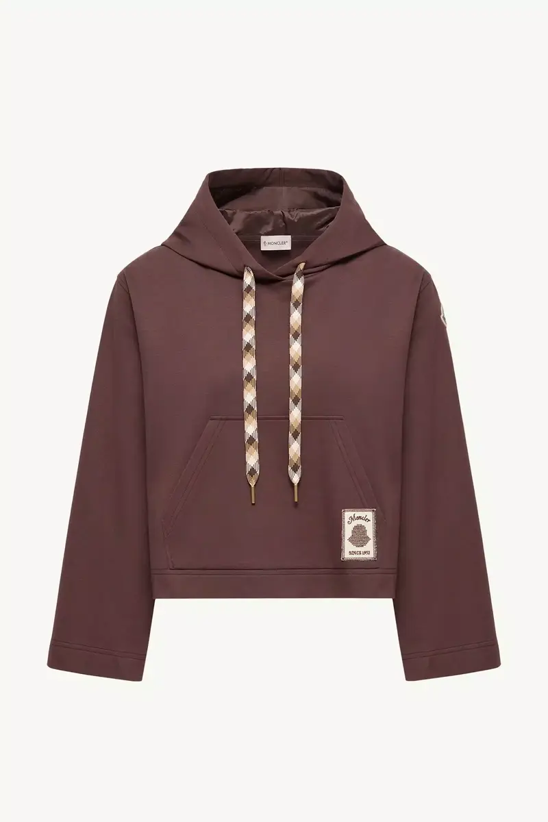 Moncler Cotton Blend Hooded Sweatshirt | Thumbnail 2 Moncler Cotton Blend Hooded Sweatshirt | Thumbnail 2