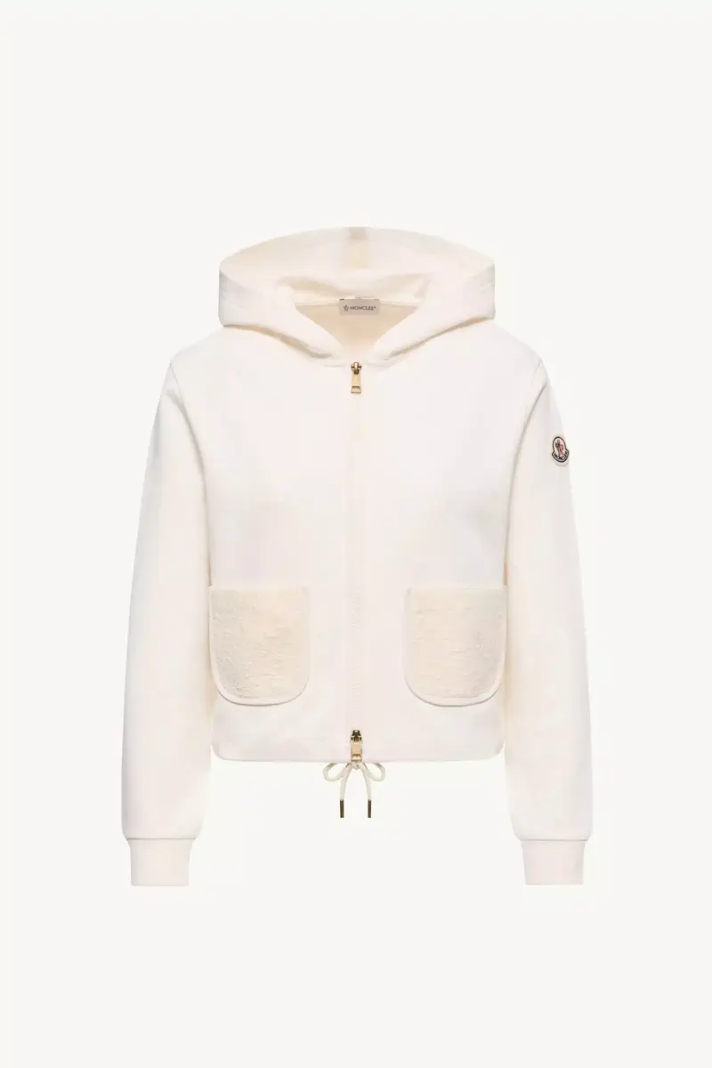 Moncler Cotton Blend Zip-up Sweatshirt | Thumbnail 2 Moncler Cotton Blend Zip-up Sweatshirt | Thumbnail 2