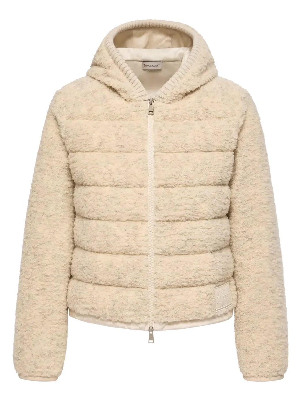 Moncler Teddy Padded Zip-up Hoodie