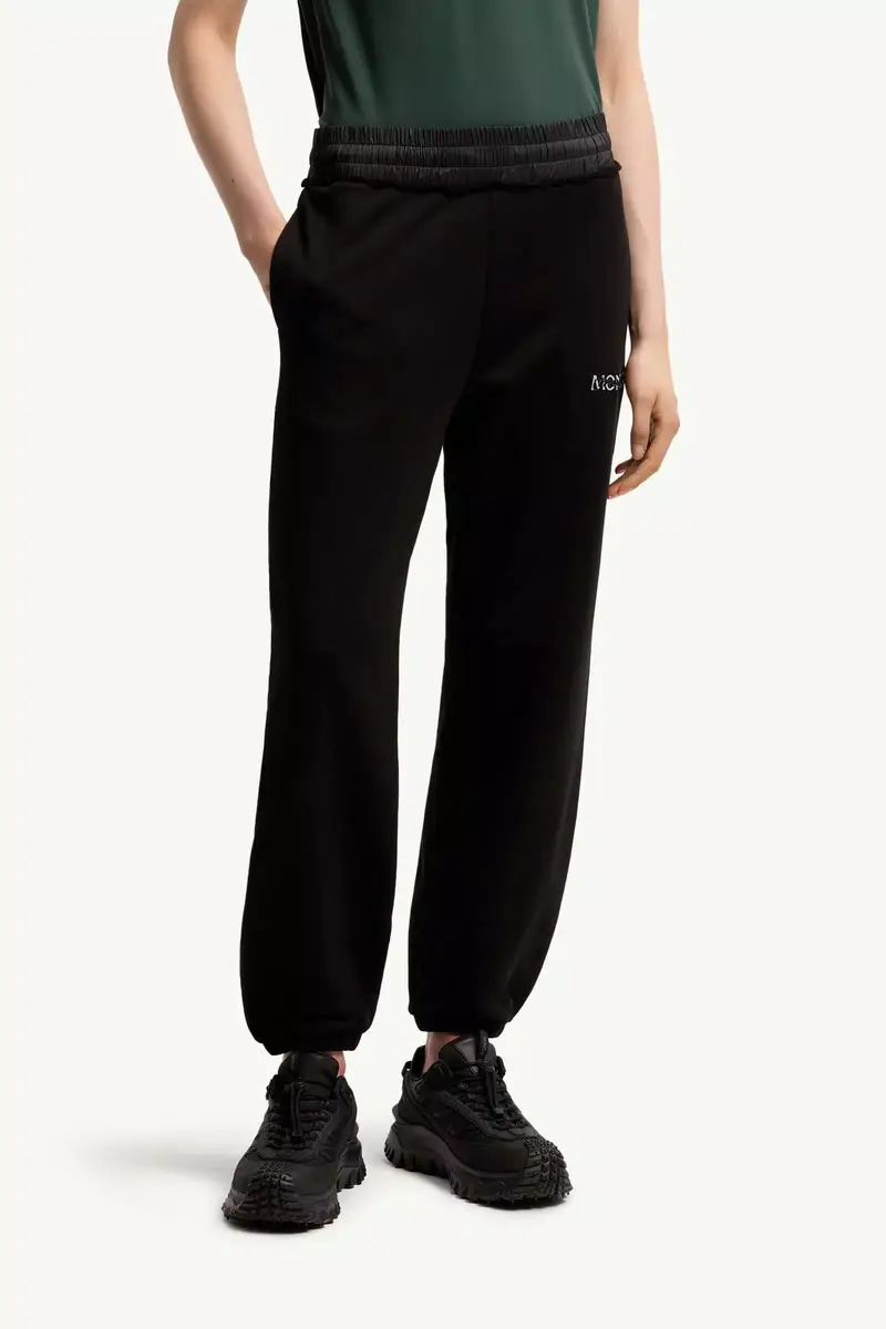 Moncler Logo Cotton Sweatpants | Thumbnail 5