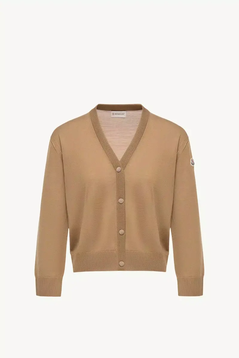 Moncler Wool Cardigan | Thumbnail 2 Moncler Wool Cardigan | Thumbnail 2