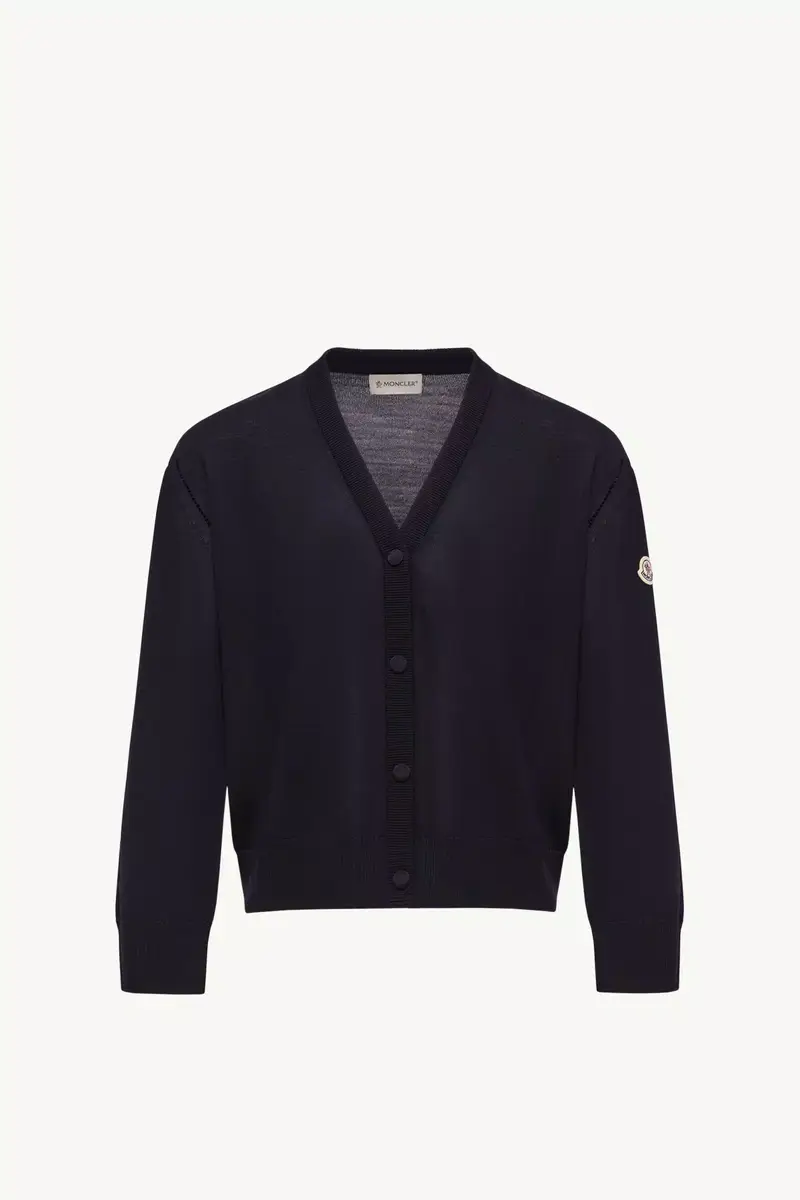 Moncler Wool Cardigan | Thumbnail 2 Moncler Wool Cardigan | Thumbnail 2