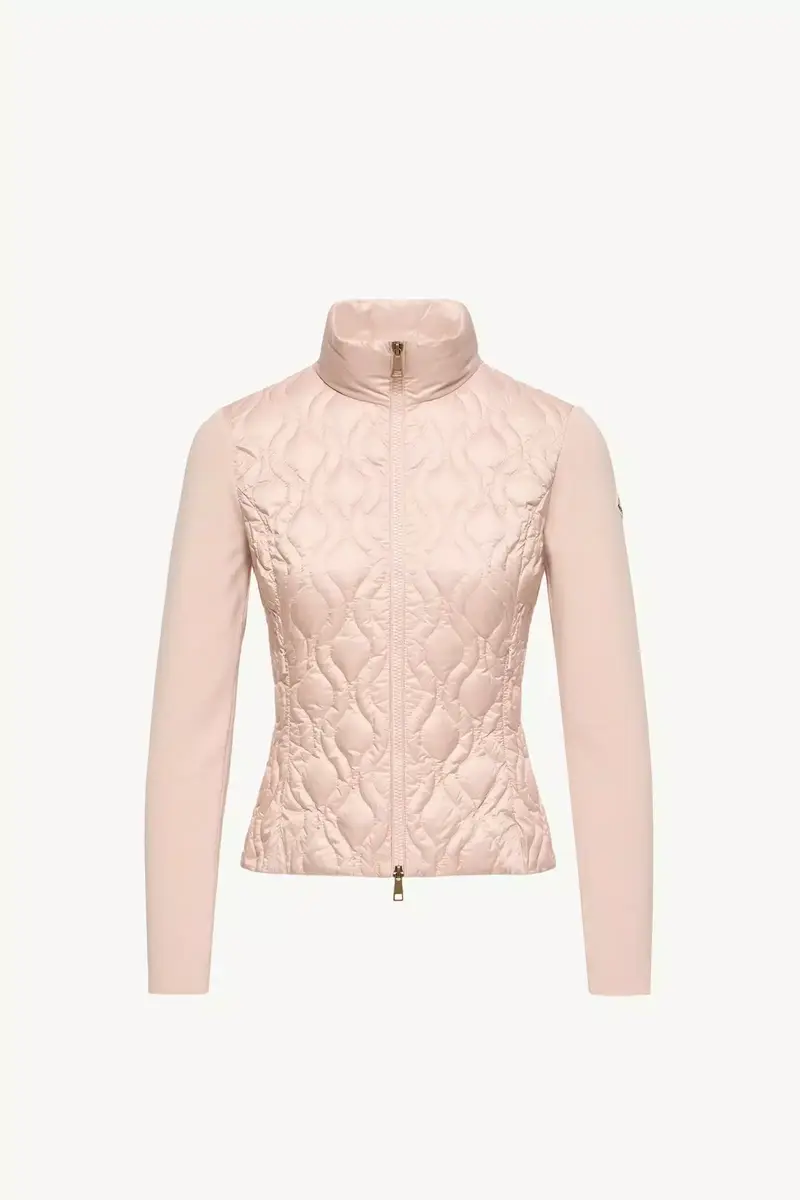 Moncler Cotton Padded Zip-up Cardigan | Thumbnail 2
