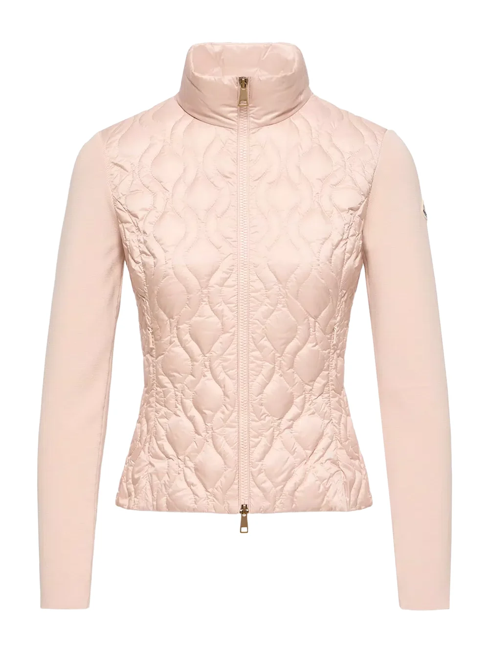 Cotton Padded Zip-up Cardigan Cotton Padded Zip-up Cardigan