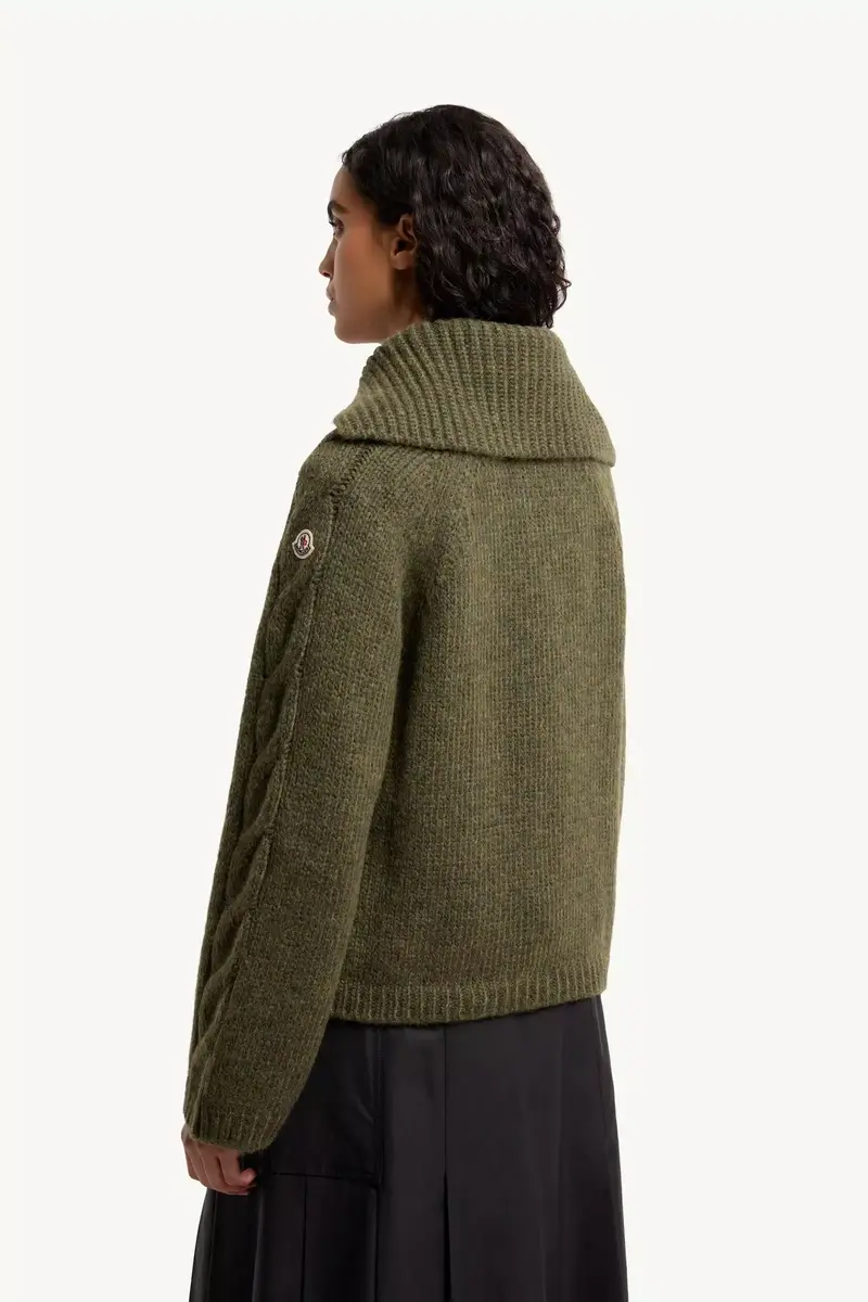 Moncler Alpaca Blend Cardigan | Thumbnail 6 Moncler Alpaca Blend Cardigan | Thumbnail 6