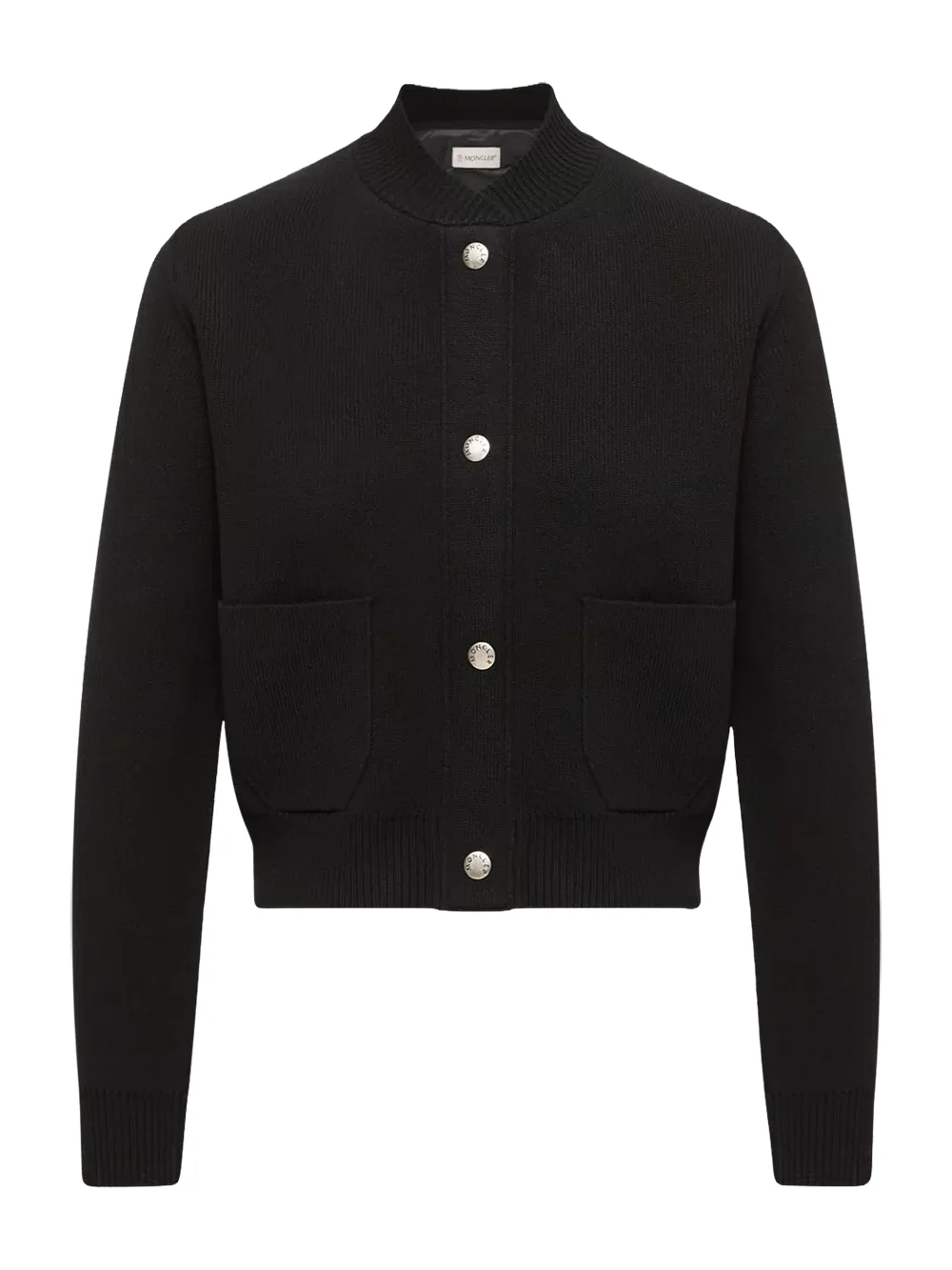 Moncler Wool & Cashmere Blend Padded Cardigan