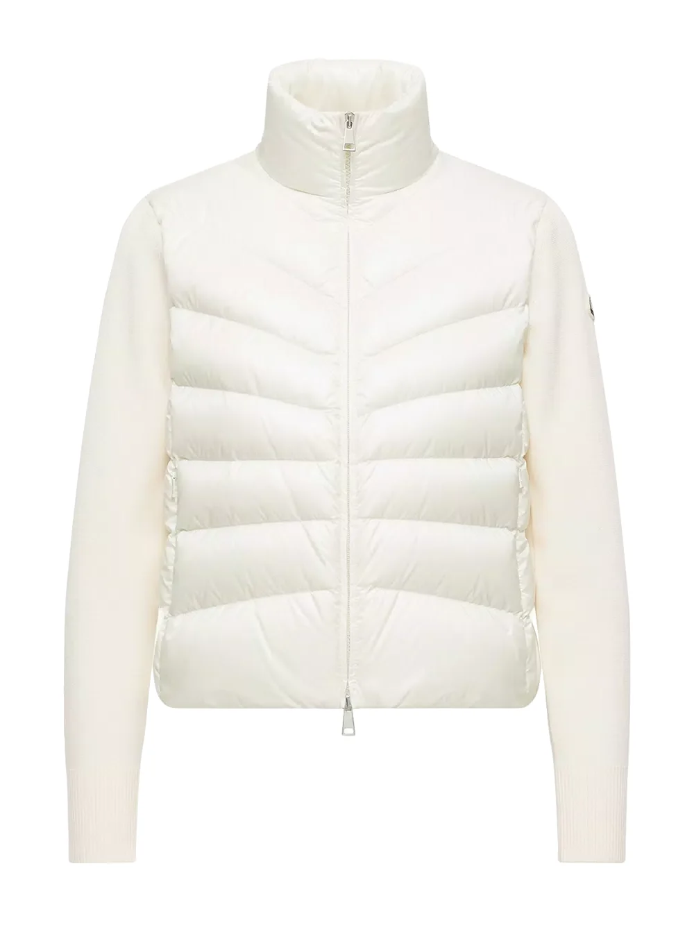 Moncler Padded Wool Zip-up Cardigan