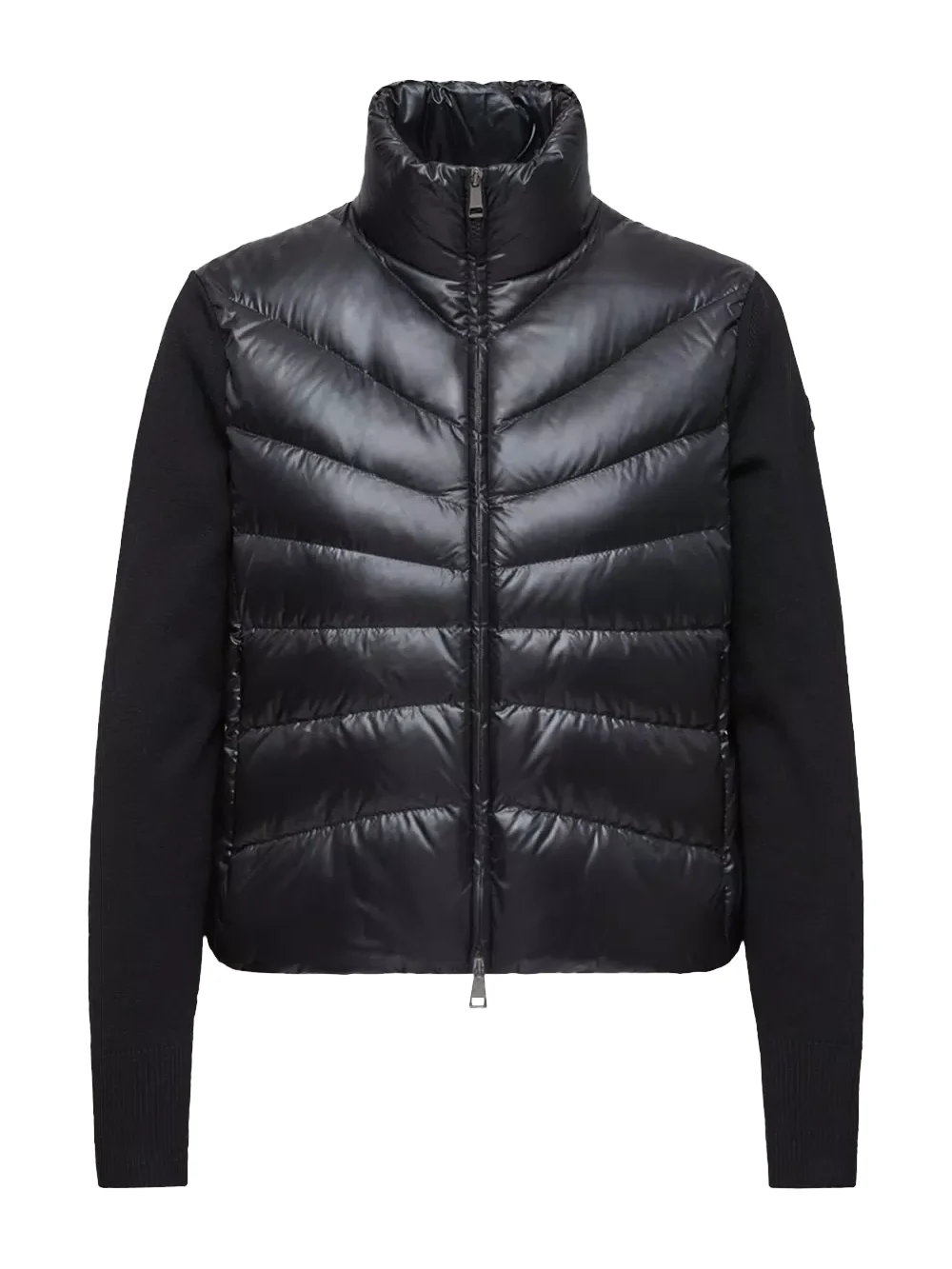 Moncler Padded Wool Zip-up Cardigan