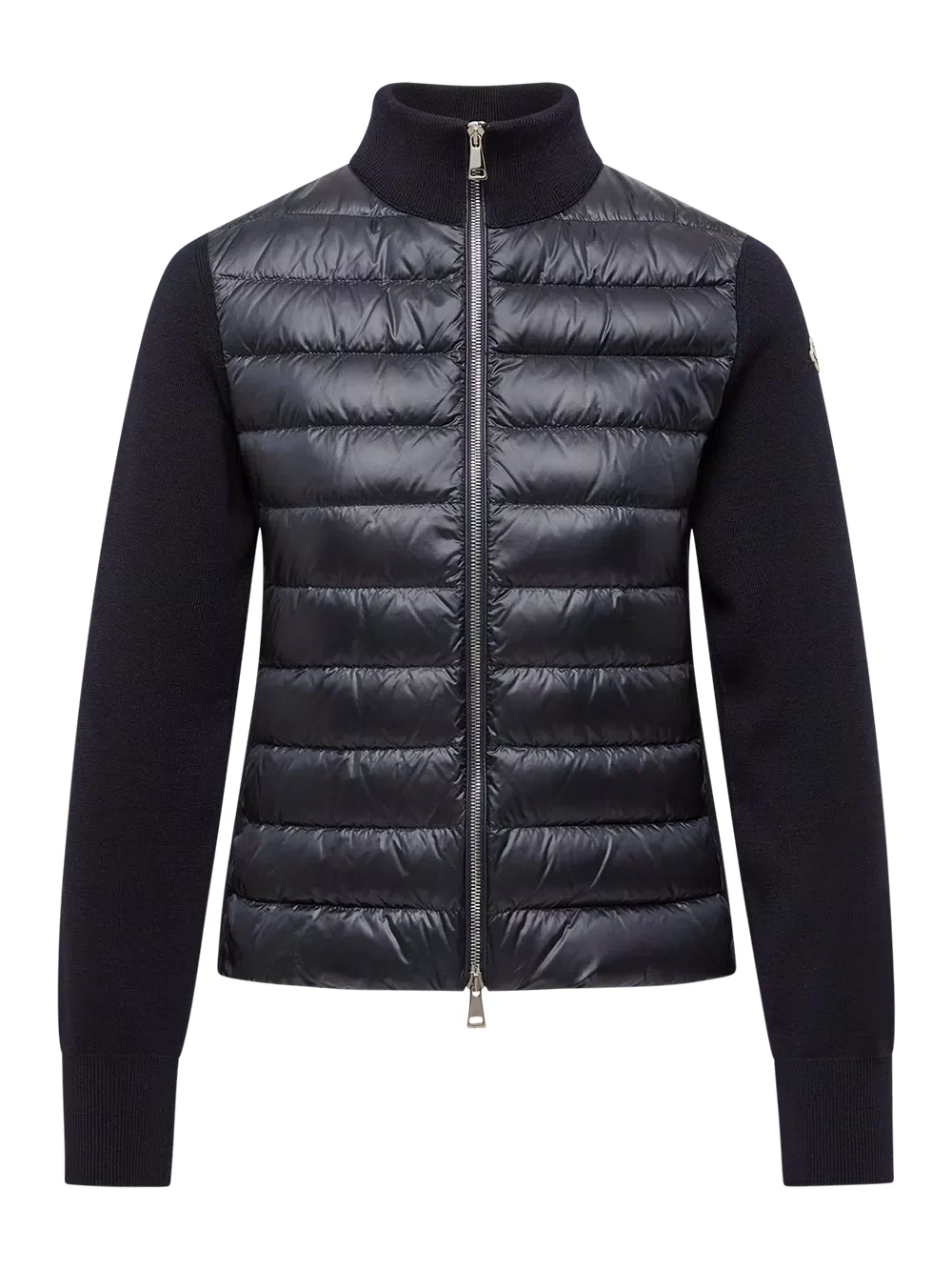 Moncler Padded Wool Zip-up Cardigan