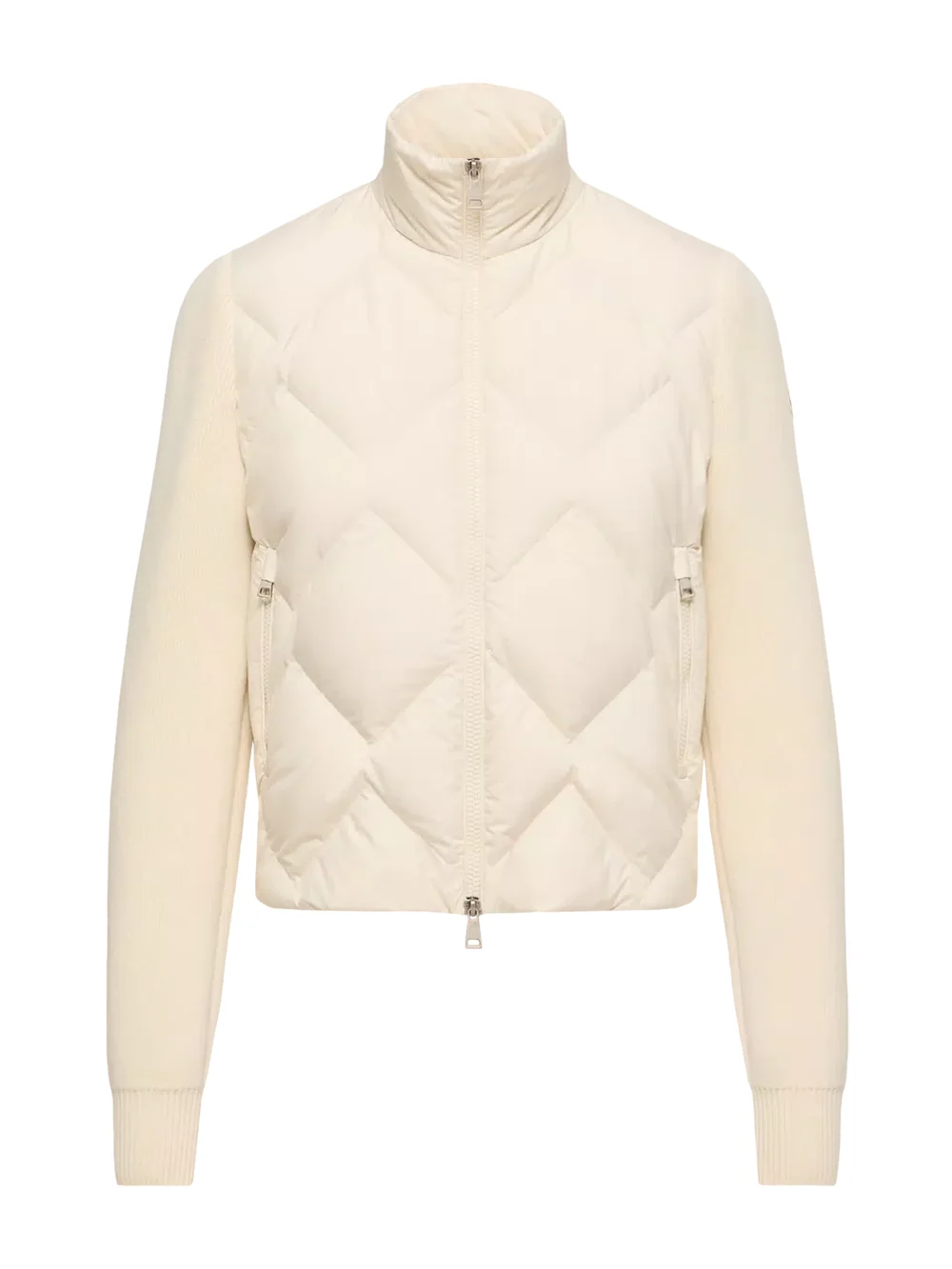 Wool & Cashmere Padded Zip-up Cardigan Wool & Cashmere Padded Zip-up Cardigan