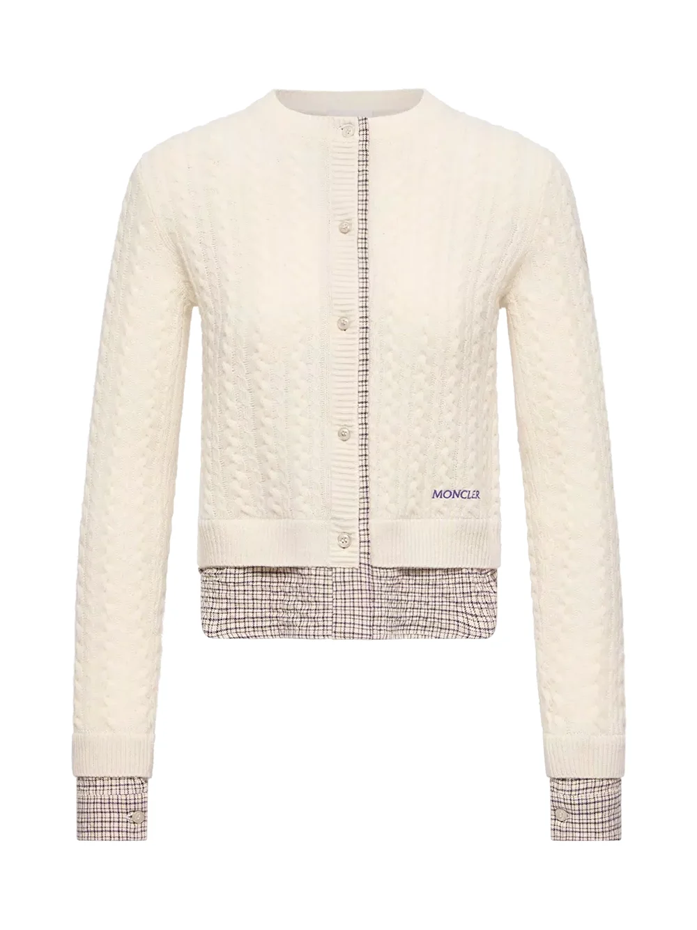 Cable Knit Wool & Cashmere Blend Cardigan Cable Knit Wool & Cashmere Blend Cardigan
