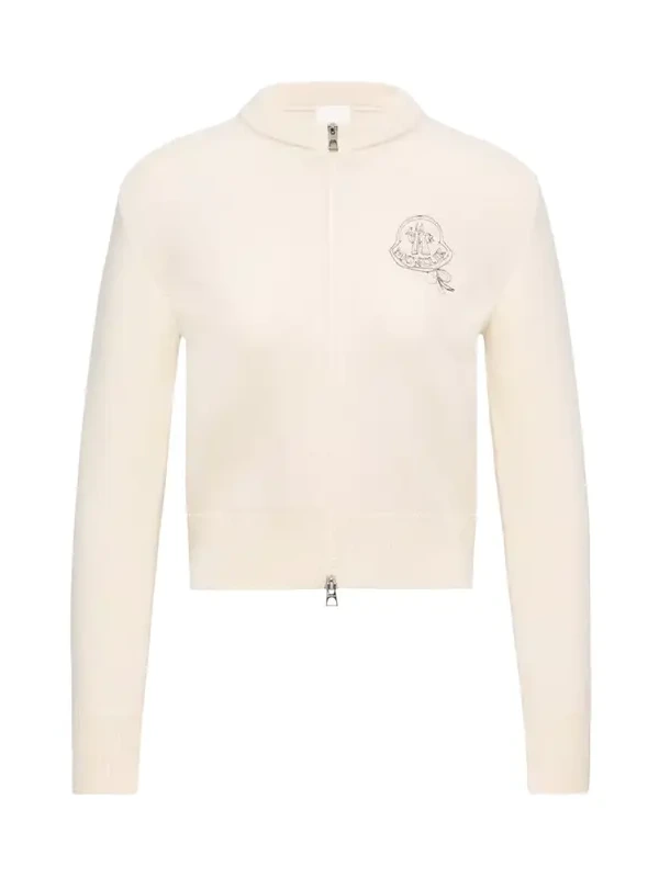 Wool & Cashmere Blend Zip-up Cardigan Wool & Cashmere Blend Zip-up Cardigan