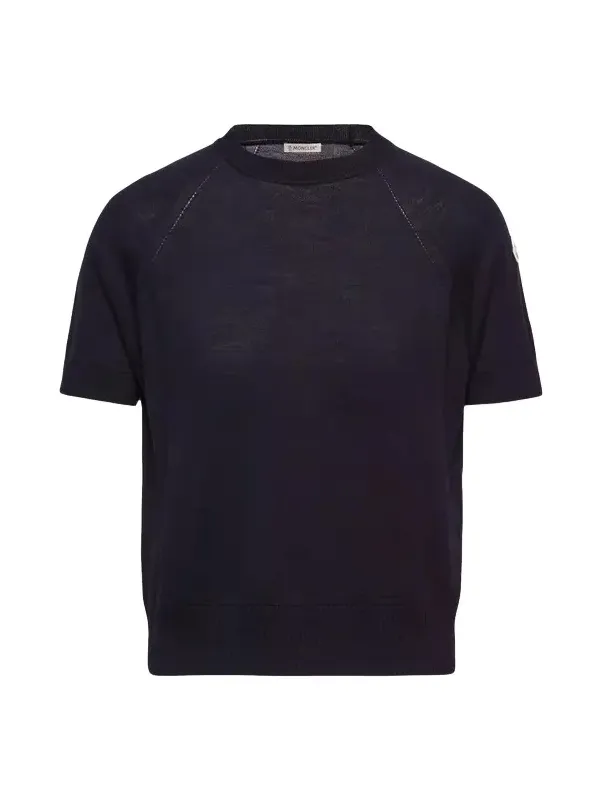 Short Sleeve Wool Sweater Short Sleeve Wool Sweater