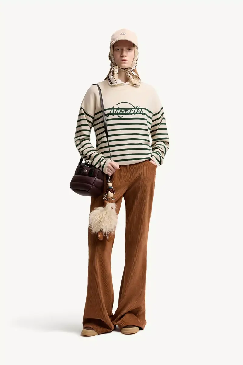 Moncler Striped Wool Sweater | Thumbnail 3 Moncler Striped Wool Sweater | Thumbnail 3