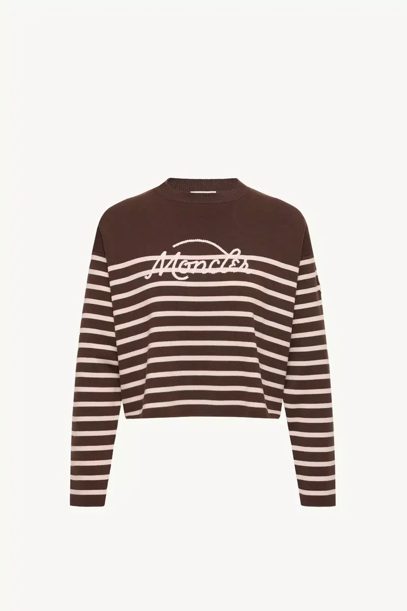 Moncler Striped Wool Sweater | Thumbnail 2 Moncler Striped Wool Sweater | Thumbnail 2