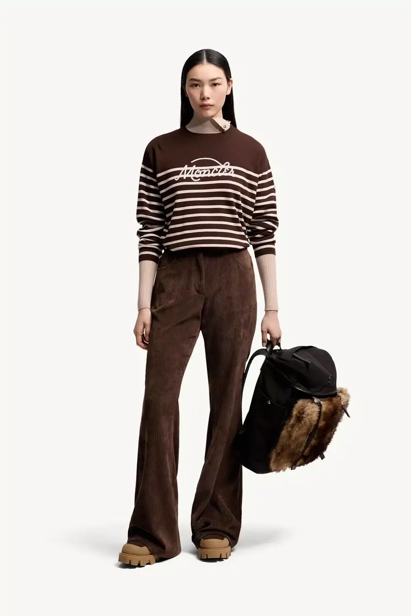 Moncler Striped Wool Sweater | Thumbnail 3 Moncler Striped Wool Sweater | Thumbnail 3