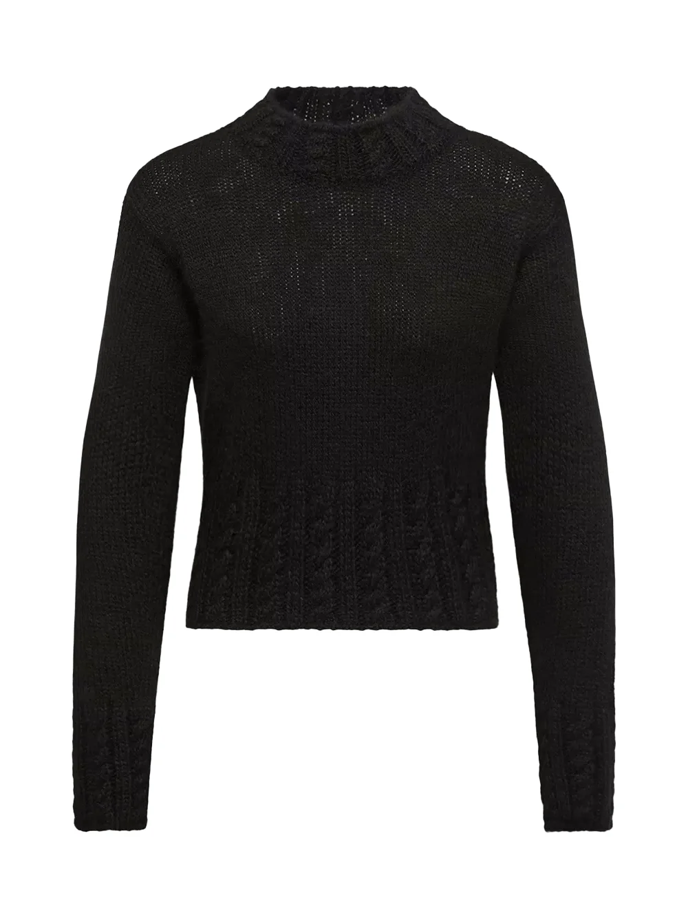 Alpaca Blend Turtleneck Sweater