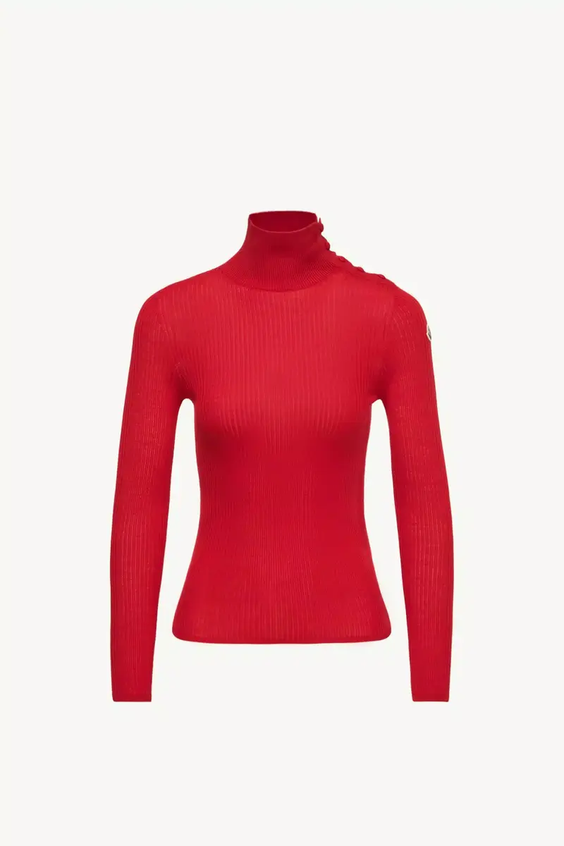 Moncler Textured Wool Sweater | Thumbnail 2 Moncler Textured Wool Sweater | Thumbnail 2