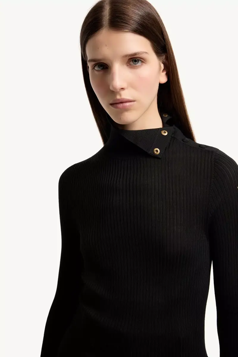 Moncler Textured Wool Sweater | Thumbnail 7 Moncler Textured Wool Sweater | Thumbnail 7