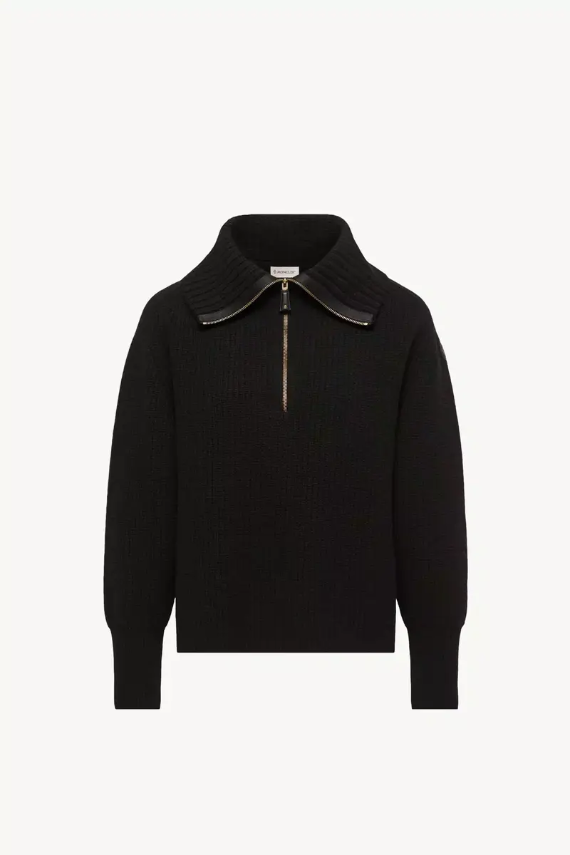 Moncler Wool & Cashmere Zip-up Sweater | Thumbnail 2 Moncler Wool & Cashmere Zip-up Sweater | Thumbnail 2