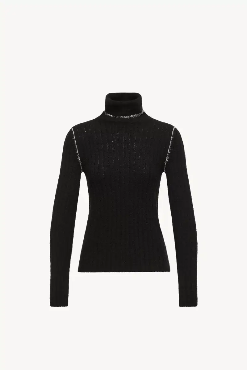 Moncler Wool Blend Turtleneck Sweater | Thumbnail 2 Moncler Wool Blend Turtleneck Sweater | Thumbnail 2