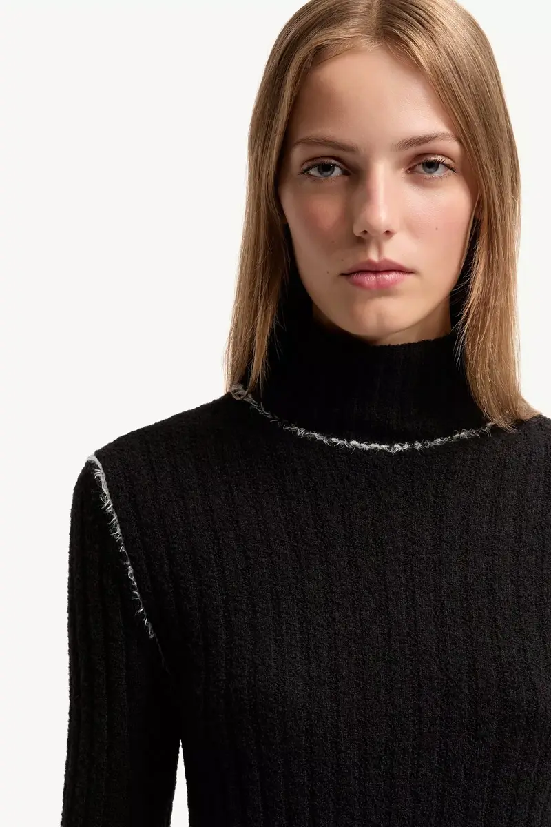 Moncler Wool Blend Turtleneck Sweater | Thumbnail 7 Moncler Wool Blend Turtleneck Sweater | Thumbnail 7