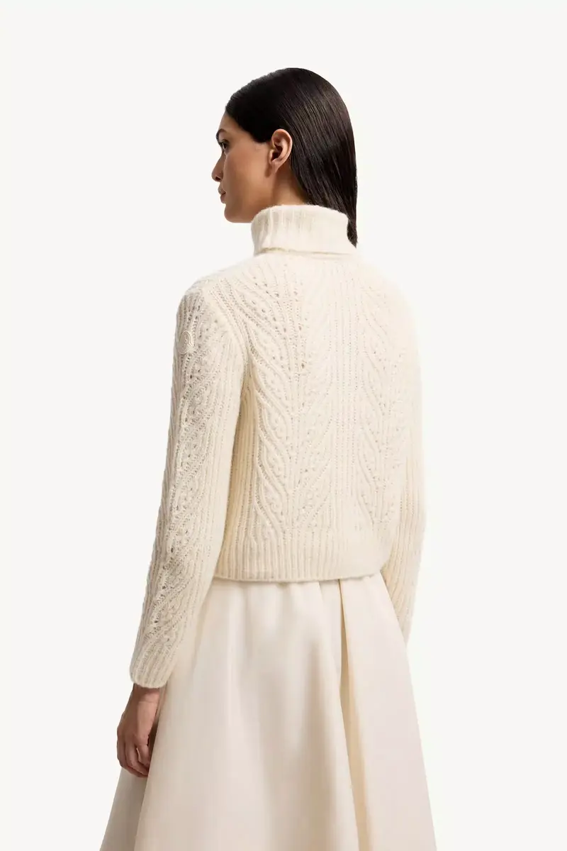 Moncler Alpaca Blend Turtleneck Sweater | Thumbnail 6 Moncler Alpaca Blend Turtleneck Sweater | Thumbnail 6