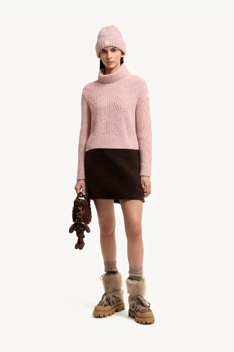 Moncler Alpaca Blend Turtleneck Sweater | Thumbnail 3 Moncler Alpaca Blend Turtleneck Sweater | Thumbnail 3