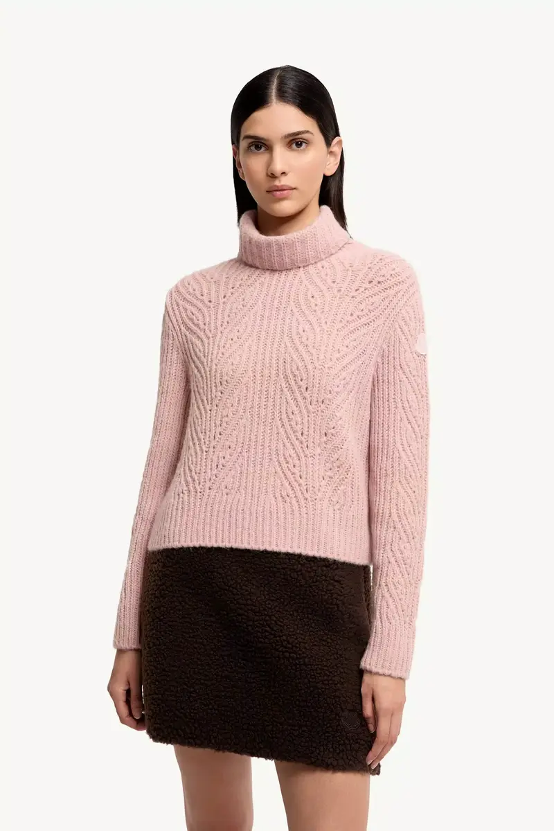 Moncler Alpaca Blend Turtleneck Sweater | Thumbnail 5 Moncler Alpaca Blend Turtleneck Sweater | Thumbnail 5