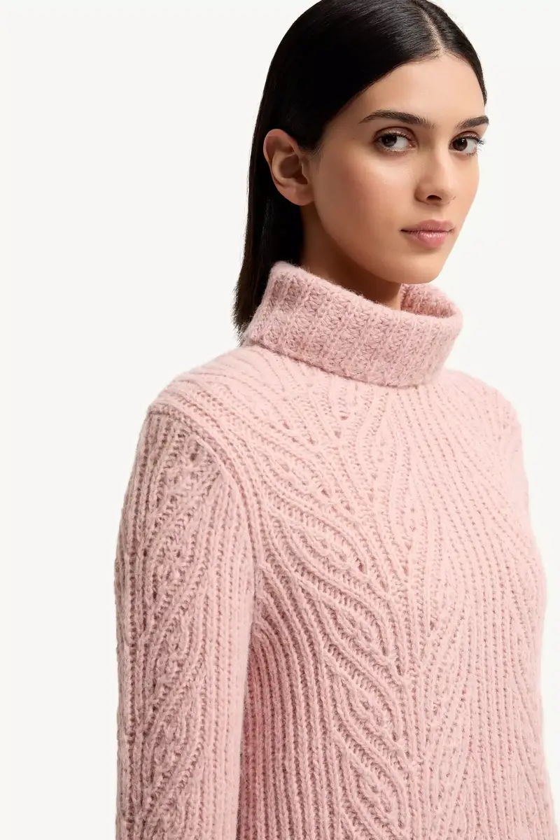 Moncler Alpaca Blend Turtleneck Sweater | Thumbnail 7 Moncler Alpaca Blend Turtleneck Sweater | Thumbnail 7