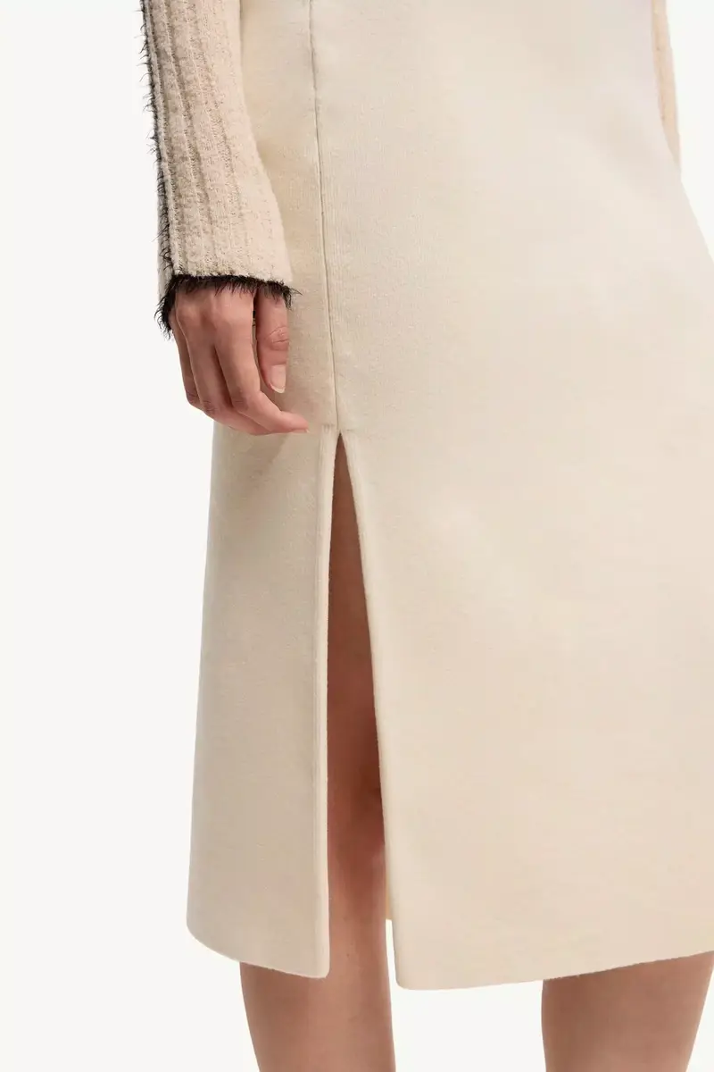 Moncler Wool & Cashmere Blend Midi Skirt | Thumbnail 6