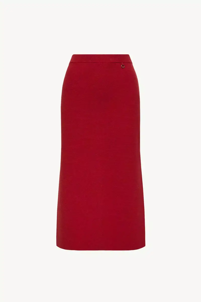 Moncler Wool & Cashmere Blend Midi Skirt | Thumbnail 2 Moncler Wool & Cashmere Blend Midi Skirt | Thumbnail 2