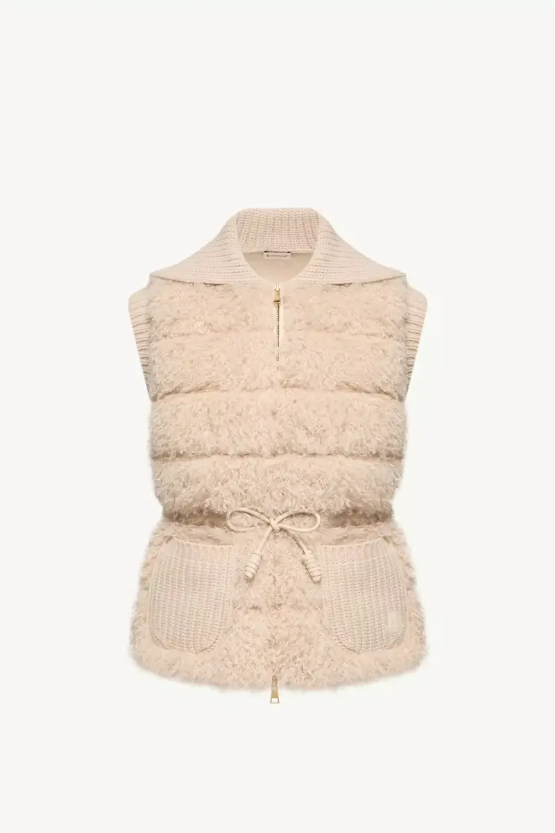Moncler Wool & Cashmere Blend Down Vest | Thumbnail 2 Moncler Wool & Cashmere Blend Down Vest | Thumbnail 2